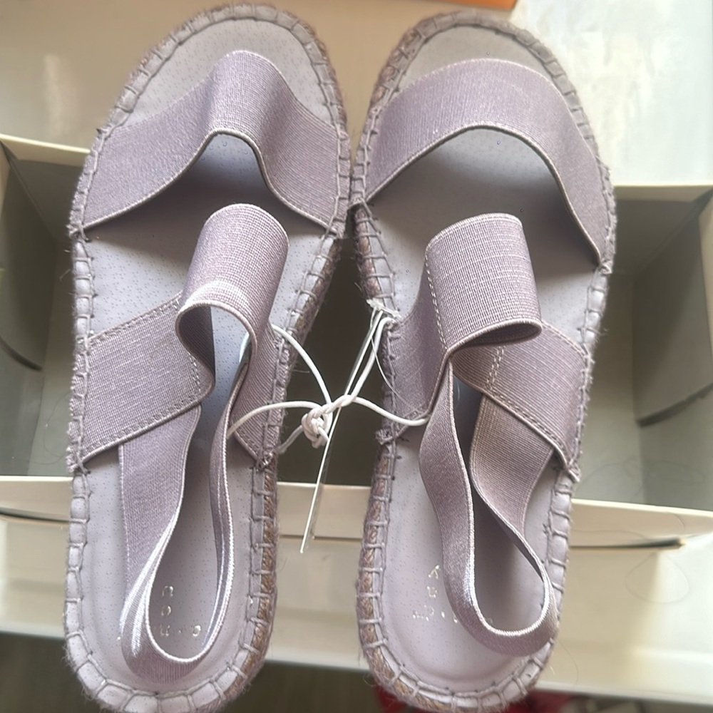 Lavender Sandals A New Day size 8.5 women's brand new